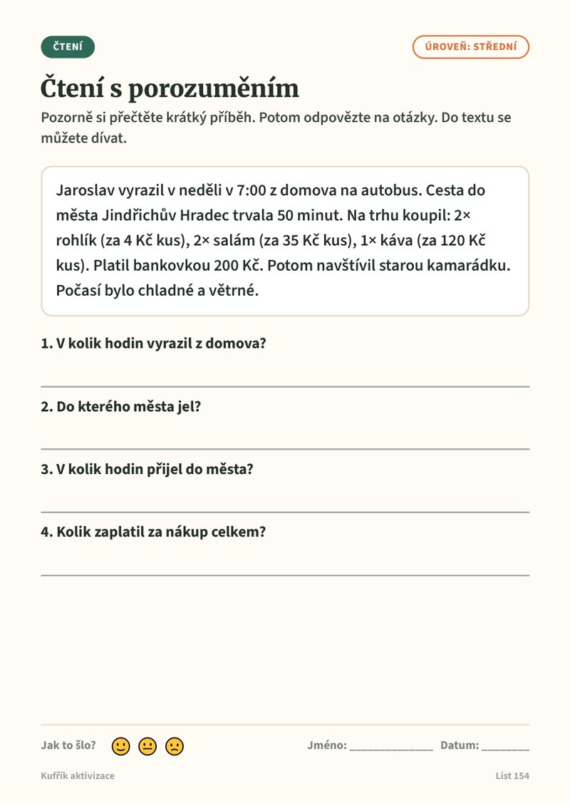 Čtení s porozuměním
